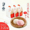 【ふるさと納税】山形庄内かめこめプロジェクト 庄内まるもち プチギフト 選べる! 2個入り×3個 / 12個 / 20個 紅白もち お祝い イベントに 個包装 ...