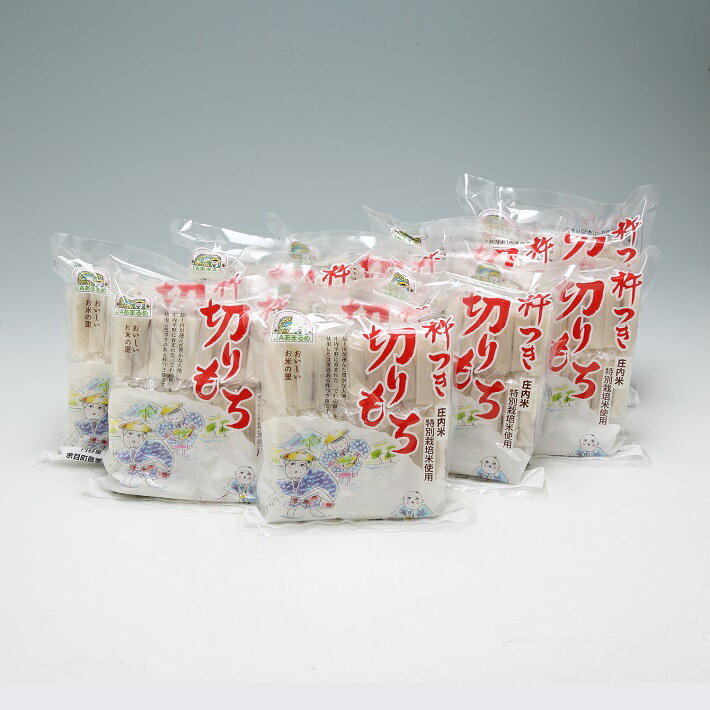 ふるさと納税 山形 杵つき切りもち 個包装　1kg×10袋