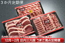 【ふるさと納税】庄内三元豚!うまさ満点定期便(12月中旬より...