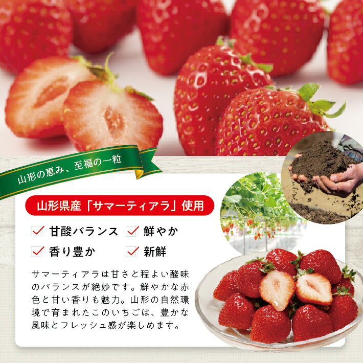 【ふるさと納税】冷凍いちご 選べる数量 7～9袋 1袋あたり100g 山形県遊佐産 冷凍便 ※離島発送不可 冷凍 冷凍フルーツ いちご イチゴ 苺 サマーティアラ フルーツ ジャム ジュース スムージー 小分け お菓子作り ゆざ食彩工房 遊佐町 庄内 東北
