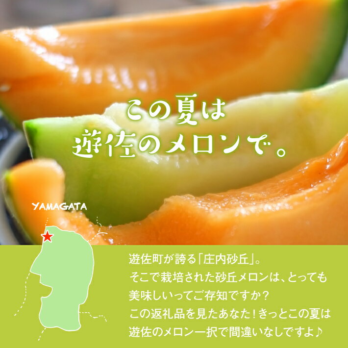 【ふるさと納税】青肉・赤肉メロン 計5kg以上 4〜5玉入 山形県遊佐産 7月中旬〜8月上旬頃お届け ※着日指定不可 ミックス 青肉メロン 果物 フルーツ 夏 東北 山形県 遊佐町 庄内