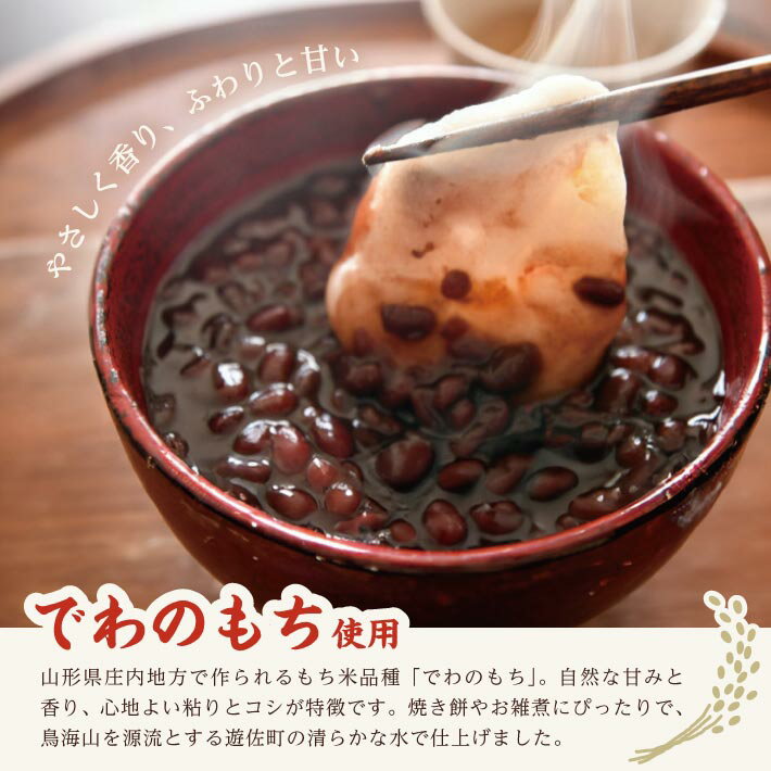 【ふるさと納税】遊佐の丸もち 500g×2袋 計1kg 生丸餅 でわのもち 東北 山形県 遊佐町 庄内地方 もち お餅 おもち 焼き餅 おしるこ お汁粉 お雑煮 ぜんざい 磯辺焼き 小分け