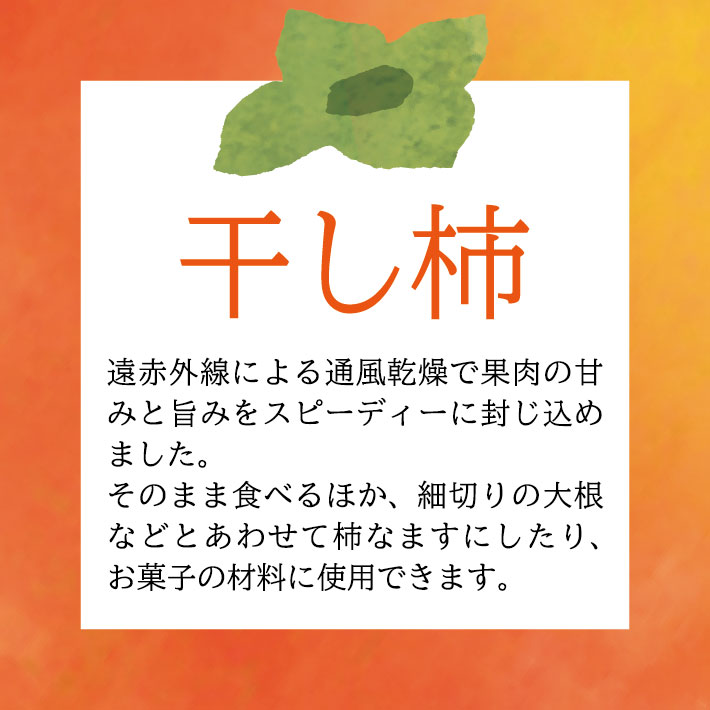 【ふるさと納税】庄内干し柿「柿ろまん」と庄内あんぽ柿「遊味」のセット 各1箱 山形県遊佐町産 庄内柿 2022年12月上旬〜2023年1月下旬頃お届け 冷蔵便 ※離島発送不可 東北 庄内地方 干柿 かき カキ 特別栽培柿 エコファーマー ドライフルーツ 半生