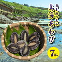 【ふるさと納税】山形県遊佐町産「鳥海あわび」 7個入 6/2...