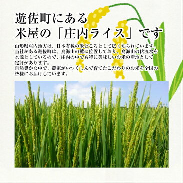 【ふるさと納税】山形県庄内産雪若丸2kg 山形県遊佐産ひとめぼれ・はえぬき各2kg×2袋　計10kg　令和元年産米