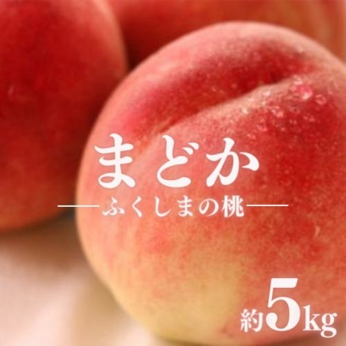 【ふるさと納税】No.2297福島のもも「まどか」約5kg【2025年発送】のサムネイル