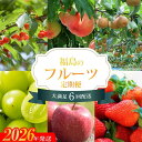 【ふるさと納税】No.2273福島のフルーツ6品定期便【2026~2027年発送】
