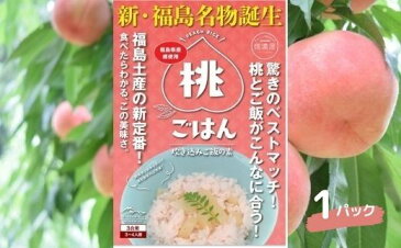 【ふるさと納税】No.1997桃ごはん　炊き込みご飯の素　1パック