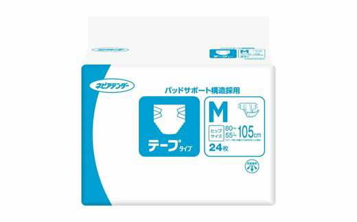 1位! 口コミ数「0件」評価「0」No.2747ネピアテンダー テープタイプMサイズ24枚