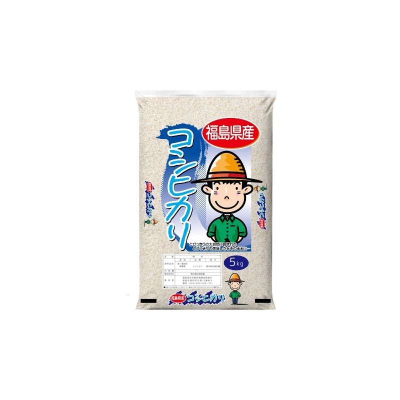 【ふるさと納税】No.3053 【令和6年産】福島県産米「コシヒカリ」精米 5kg 1袋