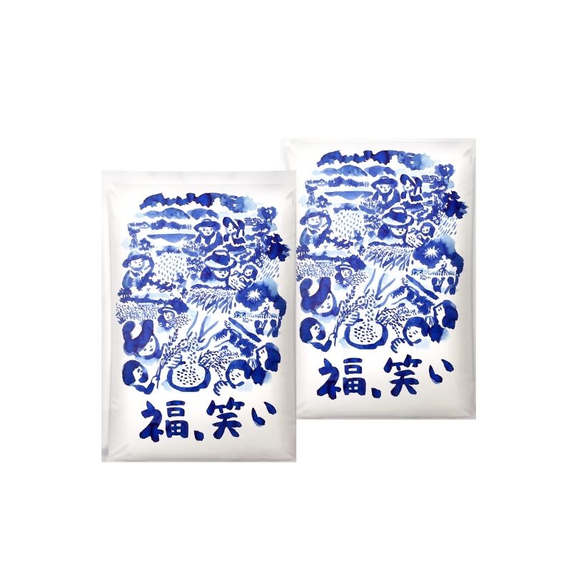 【ふるさと納税】No.3056 【令和6年産】福島県産米「福、笑い」精米 2kg 2袋
