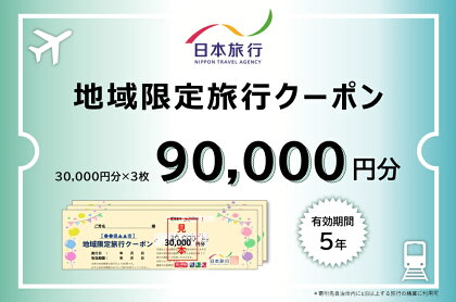 日本旅行地域限定旅行クーポン 9万円｜福島県 会津若松市 観光 旅行 旅行券 宿泊 宿泊券 チケット 温泉 [0319]