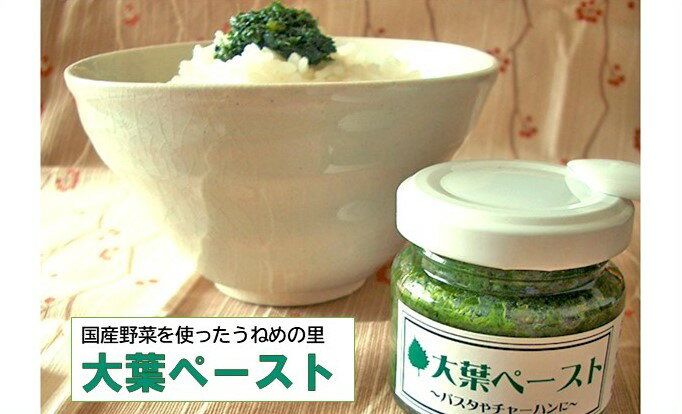 【ふるさと納税】国産野菜を使ったうねめの里 大葉ペースト 惣菜