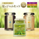 【ふるさと納税】ジャム 夏のジャムセット 3種( ブルーベリー 桃 枝豆 ) 保存料不使用 プレザーブスタイル あかつき もも えだまめ セット