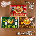 【ふるさと納税】【グルテンフリー】3種の米粉麺セット（いわき