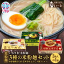 【ふるさと納税】3種の米粉麺セット(ねぎ塩焼きそば・玄米そば・とんこつ風ラーメン) | 米粉 ねぎ塩焼きそば 玄米そば とんこつ風 ラーメン