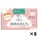 16位! 口コミ数「0件」評価「0」エリス　素肌のきもち（特に多い昼用）羽つき　27cm　128枚（16枚×8パック）