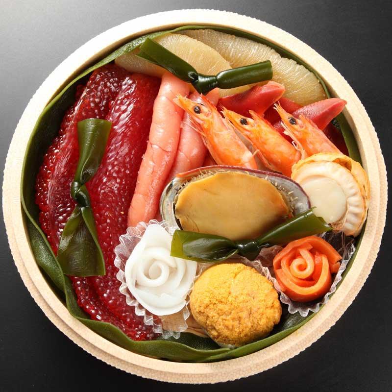 【ふるさと納税】いわき七浜漬 あわび すじこ たらこ 数の子 うに貝焼き 帆立 有頭えび ほっき貝 いか サーモンの粕漬 詰め合わせ ｜ 福島県 いわき市 大川魚店 CK003