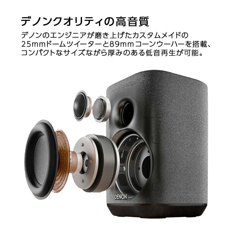 【ふるさと納税】DENON スマートスピーカー ［DENONHOME150］ F21R-861