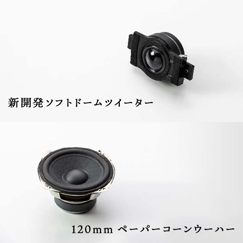 【ふるさと納税】DENON スピーカー システム ［SCN10］ デノン サウンド 120 mm ペーパーコーン ウーハー 30mm 口径 ソフトドームツイーター ブラック / ホワイト RCD-N10に最適 音響機器 オーディオ F23R-488