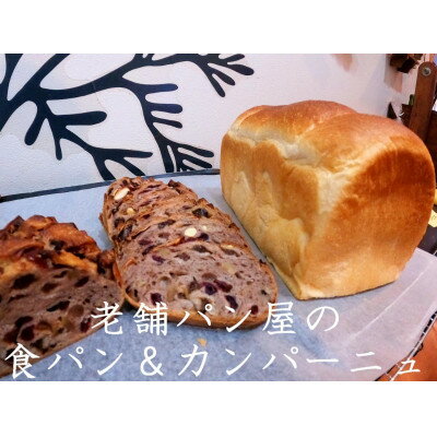 丸十製パン もっちり食感のこだわり食パン&具材ぎっしり贅沢カンパーニュ[配送不可地域:離島・北海道・沖縄県・信越、北陸・東海・近畿・中国・四国・九州]