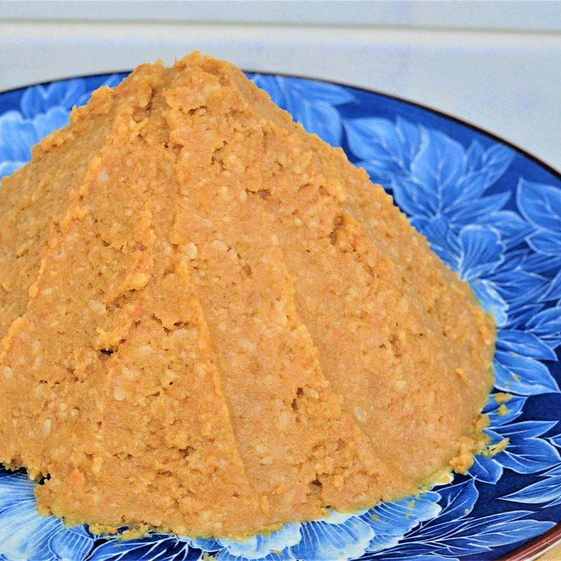 【ふるさと納税】生味噌3種食べ比べ6個入りセット◆米麹にコシヒカリ須賀川市ブランド米「ぼたん姫」や特別栽培米を使用 F7X-0205