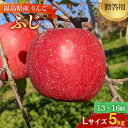 【ふるさと納税】<佐藤幸男農園> りんご 5kg ふじ Lサイズ 13~16玉 F7X-0221