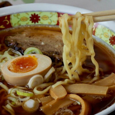 福島県喜多方市 【ふるさと納税】Y-01K 喜多方ラーメン游泉白箱10食入り(しょうゆ味・みそ味) 画像3