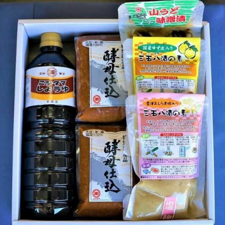 [年内発送]味噌 味噌漬け 漬物 三五八 調味料 セット 伊藤金四郎商店