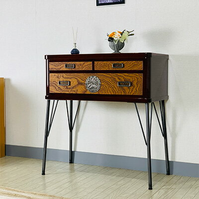 【ふるさと納税】 欅ModernStyle コンソールテーブル80 《創業明治2年 田中家具 謹製》 家具 伝統 暮らし インテリア 人気 ランキング おすすめ...