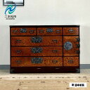 【ふるさと納税】 46時代箪笥 片開付 《創業明治2年 田中家具 謹製》 家具 伝統 暮らし インテリア 人気 ランキング おすすめ ギフト 故郷 ふるさと 納...