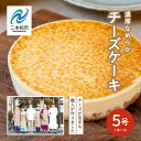 【ふるさと納税】 福島県あだたら高原 チーズが苦手な職人が作った濃厚なめらか チーズケーキ 5号 スイーツ 人気 ランキング おすすめ ギフト 故郷 ふるさと 納税 福島 ふくしま 二本松市 送料無料 【チーズケーキ工房風花】