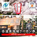 【ふるさと納税】 岳温泉地域クーポン券 温泉 岳温泉 旅行 旅 チケット プレゼント 買い物 観光 クーポン ギフト おすすめ お中元 お歳暮 ギフト 二本松市...