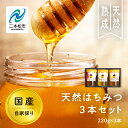 【ふるさと納税】 自家採り国産天然はちみつ 3本セット(220g×3) 蜂蜜 はちみつ ハチミツ 国産 百花蜜 アカシヤ ハニー 天然 無添加 おすすめ お中元...