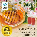 【ふるさと納税】《数量限定!簡易包装でお届け》自家採り国産天然栗はちみつ スタンドボトル 2本(500g×2本) 蜂蜜 はちみつ ハチミツ 国産 栗蜂蜜 簡易包...