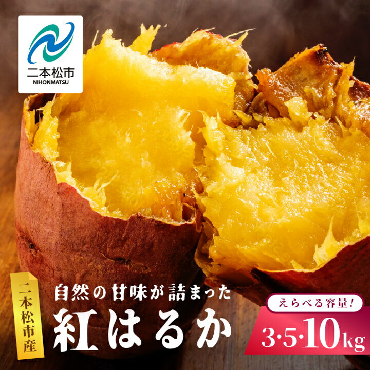 【ふるさと納税】 自然の甘みがぎゅっと詰まった さつまいも 紅はるか 3kg〜10kg 焼き芋 スイ ...