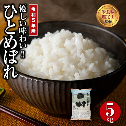 【 令和5年産 】 田村市産 ひとめぼれ 5kg ギフト 贅沢 のし対応 1週間以内発送 福島 ふくしま 田村 贈答 美味しい 米 kome コメ ご飯 ブランド米 精米したて お米マイスター 匠 食味鑑定士 安藤米穀店