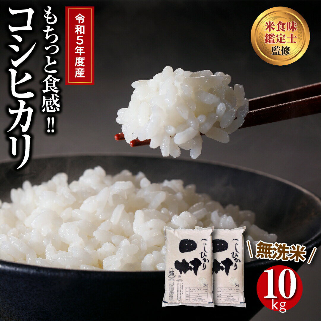 【ふるさと納税】 【令和5年産 】 田村産 無洗米 コシヒカリ 10kg セット ギフト 贅沢 のし対応 1週間...