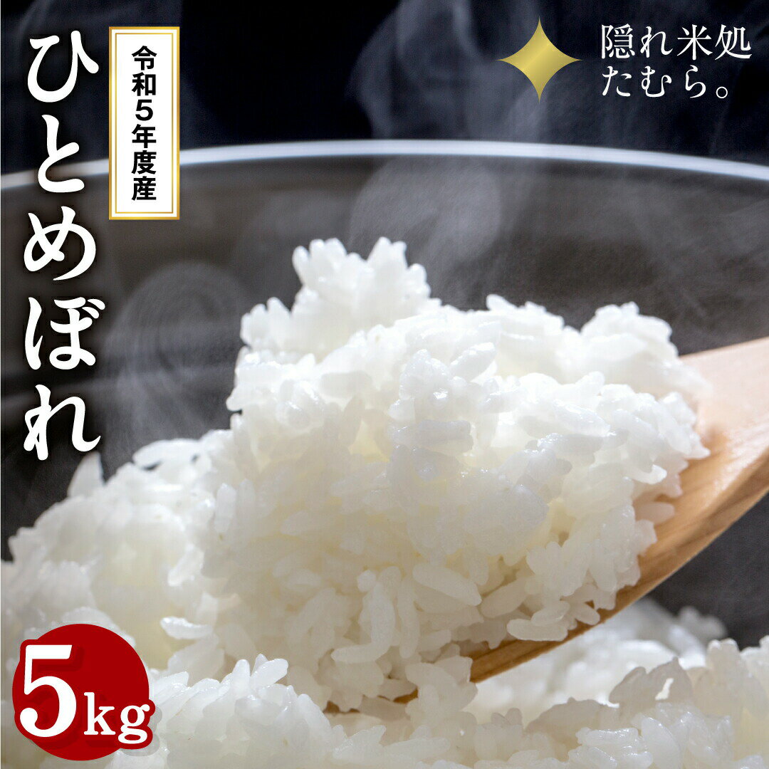 【ふるさと納税】【 令和5年産 】田村市産 ひとめぼれ 5kg 米 白米 精米 特Aランク 一等米 単一米 国産 精米仕立てを発送 ギフト 贈答フードロス SDGs 福島県 田村市 東北むらせのサムネイル