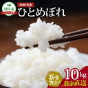 【ふるさと納税】数量限定 \ 新米 先行予約 開始!/ 【令和7年産】田村市産 ひとめぼれ 10kg ( 10kg(紙袋) × 1袋 ) 農家直送 お米 白米 ...