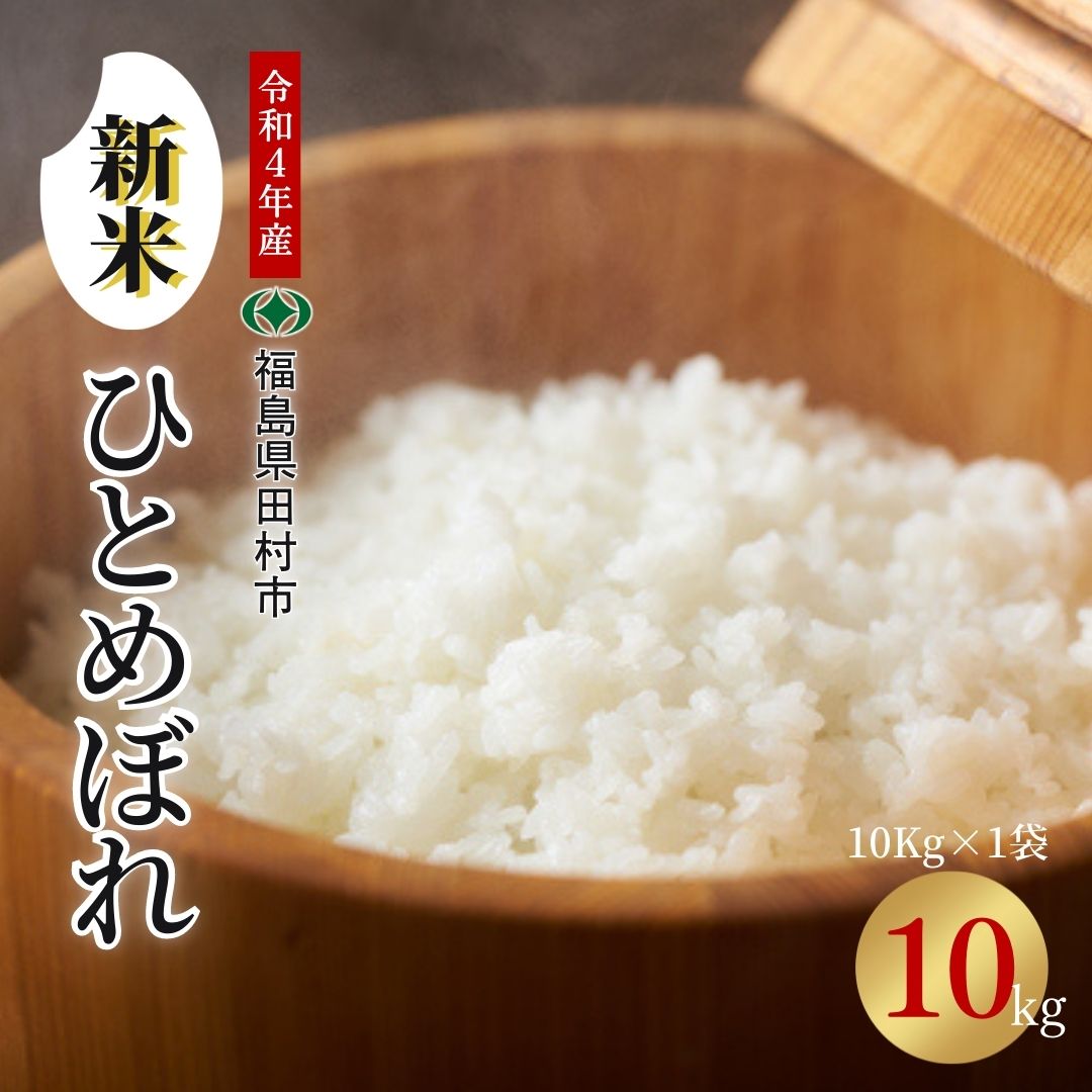 【ふるさと納税】新米【先行予約】令和4年産ひとめぼれ10kgTB0-94
