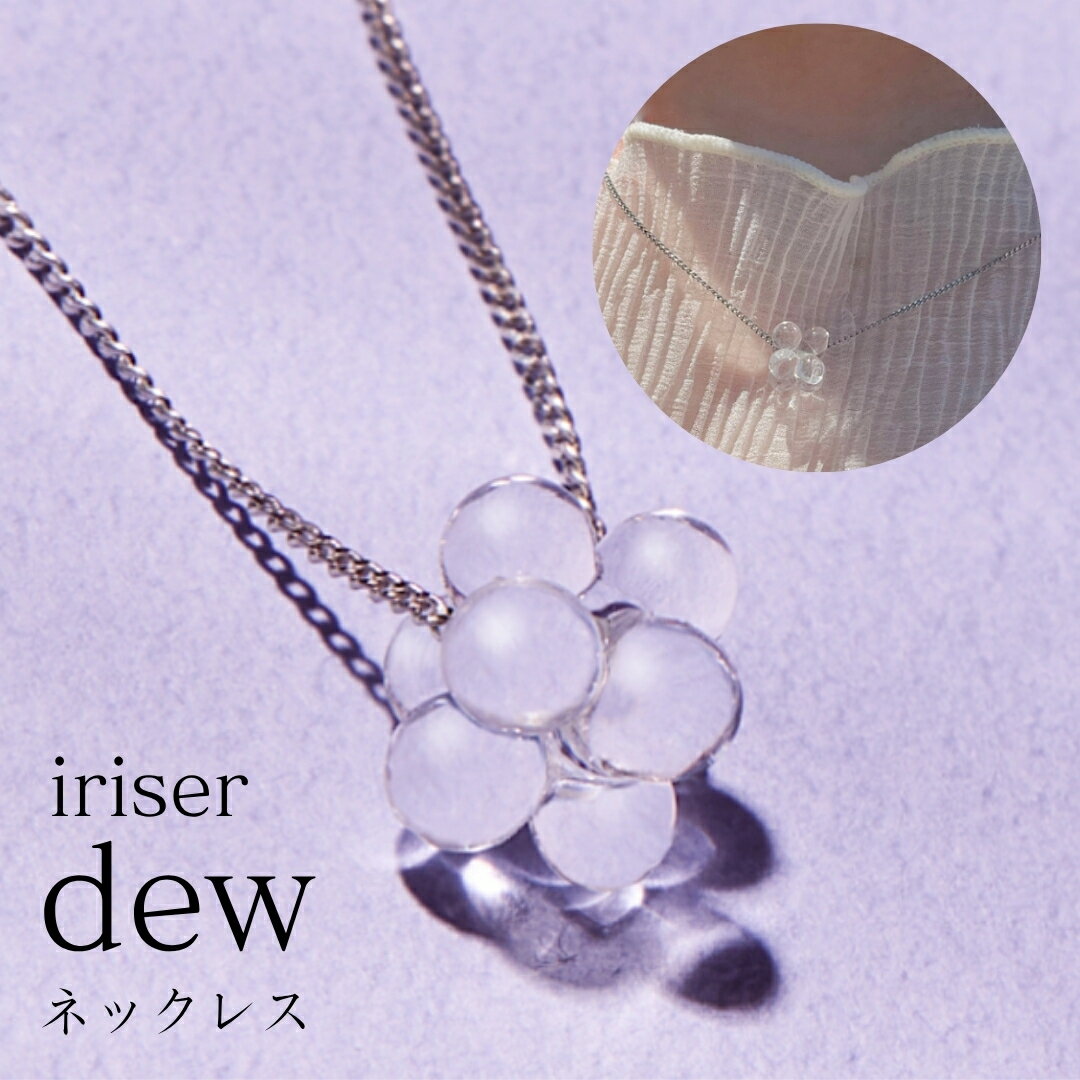 【ふるさと納税】iriser (イリゼ) dew 選べる種類 (ネックレス/ピアス/イヤリング) | アクセサリー レディース プレゼント ギフト 贈り物