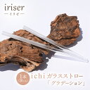 【ふるさと納税】iriser(イリゼ)ガラスストロー20cm「グラデーション」|食洗器可 電子レンジ可 エコ 脱プラスチック 耐熱ガラスストロー 洗浄ブラシ付き 脱プラ エコ活 SDGs 普段使い ギフト プレゼント 福島 南相馬【08062】