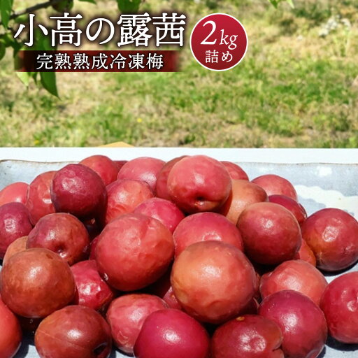 【ふるさと納税】小高の露茜(完熟熟成冷凍梅) 2Kg詰め【67002】 【ふるさと納税】小高の露茜(完熟熟成冷凍梅) 2Kg詰め【67002】