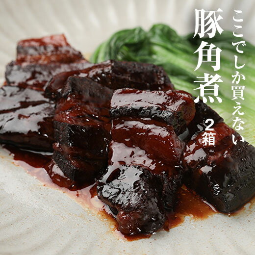 【ふるさと納税】【新型コロナ被害支援】訳あり 緊急支援 ここでしか買えない角煮(2箱）【02006】