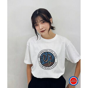 【ふるさと納税】南相馬市 マンホールTシャツ 白 Mサイズ【4900201】