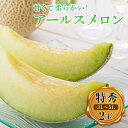 49位! 口コミ数「1件」評価「5」＜先行予約＞伊達市産 メロン アールスメロン 特秀 (3L～5L) 2玉 福島 マスクメロン 果物 フルーツ F20C-337