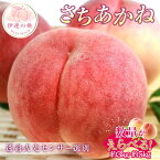 【ふるさと納税】 \選べる容量/【2026年出荷分先行予約】福島県産 さちあかね 約3kg 約5kg ふくしま未来農業協同組合 特秀 透過式光センサー選別 糖度12度以上 固め 伊達の桃 桃 フルーツ 果物 もも モモ momo F20C-779var