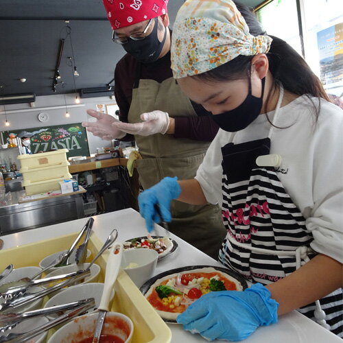 ピザ作り体験チケット1枚名様分1枚 / 料理 食事 ブランチ 送料無料 福島県