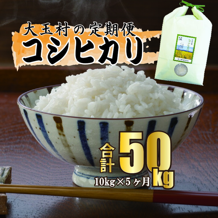 【ふるさと納税】【令和5年産】【 農業生産法人 農作業互助会 のお米】 コシヒカリ 50kg（毎月10kg×5回）【06507】 ｜ お米 令和5年産 精米 白米 米 定期 定期便 ｜